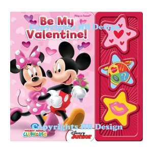 Playhouse Disney - Mickey Mouse Clubhouse: Be My Valentine! Mini Play-a-Sound 3 Little Stars Storybook