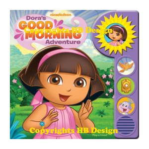 Nick Jr - Dora the Explorer: Dora's Good Morning Adventure. Custom Frame Play-a-Sound Little Storybook