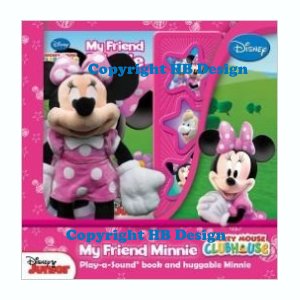Disney Junior: Mickey Mouse Clubhouse: My Friend Minnie. Interactive Play-a-sound Book and Cuddly Toy