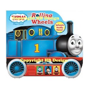 PBS Kids - Thomas & Friends: Rolling Wheels. Shaped Vehicle Play-a-Sound Book