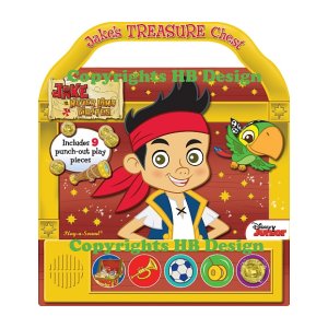 Playhouse Disney - Disney Jake and the Neverland Pirates: Jake's Treasure Chest. Interactive Play-a-Sound Storybook