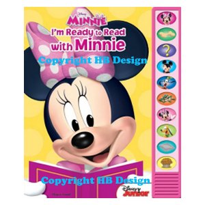 Disney Junior - Disney Minnie: I'm Ready to Read with Minnie. Starting to Read Interactive Play-a-Sound Storybook