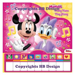 Disney Channel - Minnie Mouse: Pretty Piano Play-Along. Sound Piano Book Mini Deluxe