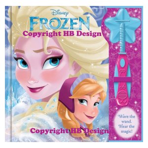 Disney Channel - Disney Frozen. Magic Wand Interactive Play-a-Sound Storybook