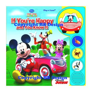 Playhouse Disney - Mickey Mouse Clubhouse: If You're Happy and You Know It. Custom Frame Play-a-Sound Little Storybook
