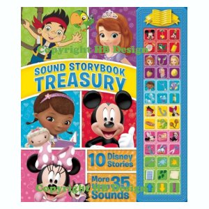 Playhouse Disney - Disney Junior: Sound Storybook Treasury. Interactive Play-a-Sound Storybook