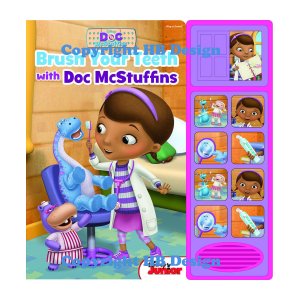 Disney Junior - Doc Mcstuffins: I Can Brush My Teeth! Lift-a-Flap Play-a-Sound Book