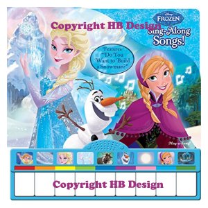 Disney Junior - Disney Frozen: Sing-Along Songs! Interactive Sound Piano Book Mini Deluxe