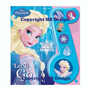 Playhouse DIsney - Disney Frozen: Let it Go. Little Music Note Interactive Play-a-Song Book