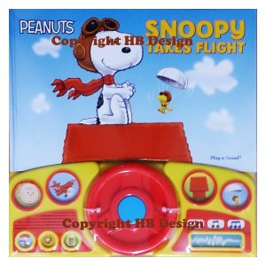 Peanuts: Snoopy Takes Flight. Steering Wheel Play-a-Sound Book