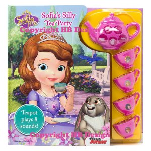 Disney Junior - Sofia The First: Sofia's Silly Tea Party. Tea Set Mini Deluxe Interactive Play-a-Sound Storybook