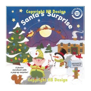 Santa's Surprise. Moving Window Interactive Sound Book