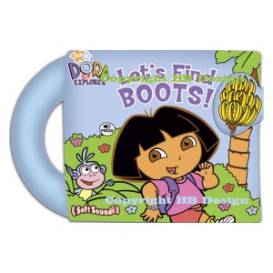 NICK Jr - Dora the Explorer : Let's Find Boots. Soft Sounds Interactive Storybook