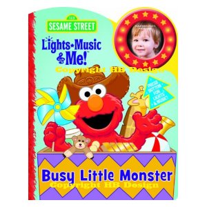 PBS Kids - Sesame Street : Busy Little Monster. Lights, Music, and Me! Interactive Play-a-Song Book
