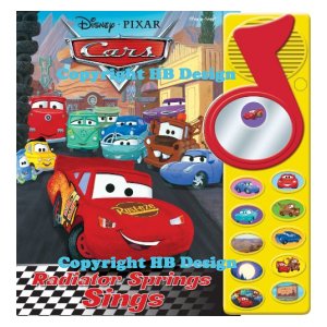 Playhouse Disney - Disney Pixar Cars: Radiator Springs Songs. Magic Mirror Screen Interactive Play-a-Song Book