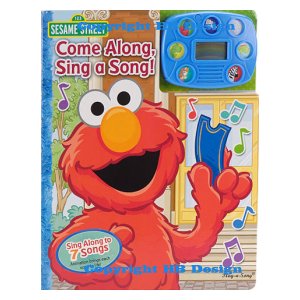 PBS Kids - Sesame Street : Come Along, Sing a Song. Animated Play-a-Song Book