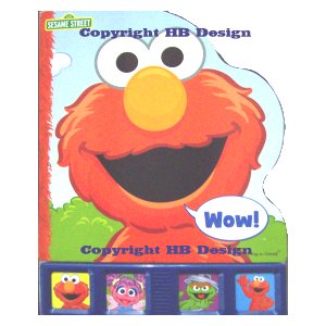 PBS Kids - Sesame Street: Elmo. My Five Senses. Giant First Play-a-Sound Character Book