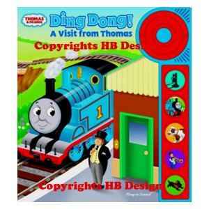 PBS Kids - Thomas and Friends : Ding Dong! A Visit from Thomas. Little Door Bell Sound Book