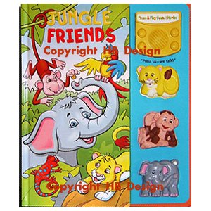 Jungle Friends. Press & Play Interactive Sound Story