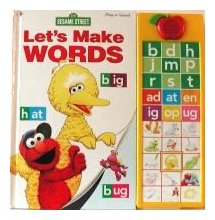 PBS Kids - Sesame Street : Let's Make Words. Play And Learn Interactive Sound Book