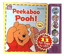 Playhouse Disney - Winnie the Pooh : Peekaboo Pooh! Interactive Lift-a-Flap Play-a-Sound Storybook