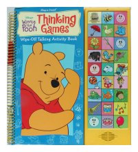 Playhouse Disney - Winnie the Pooh : Thinking Games. Wipe-Off Talking Activity Book