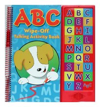 A B C. Wipe-off Talking Activity Book. Wipe-off Talking Activity Book