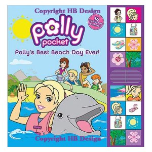 Polly Pocket : Polly's Best Beach Day Ever! Deluxe Sound Storybook