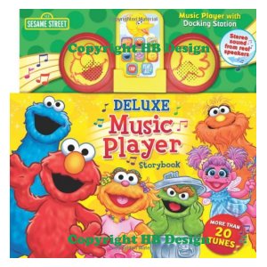 PBS Kids - Sesame Street: Deluxe Music Player Storybook with Docking Station