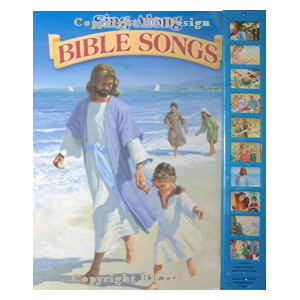 Sing-Along Bible Songs. Interactive Play-a-Song Book