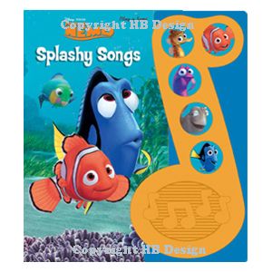 Disney Channel - Finding Nemo: Splashy Songs. Little Music Note Book