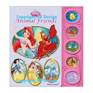Disney Channel - Disney Princess : Animal Friends. Read, Hear, and Touch Play-a-Sound Storybook