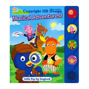 Nick Jr - The BackYardigans : Musical Adventures! Pop-Up Little play-a-Song Book