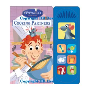 Disney Channel - Disney Pixar Ratatouille : Cooking Partners. Little Sound Book. Interactive Sound Book 