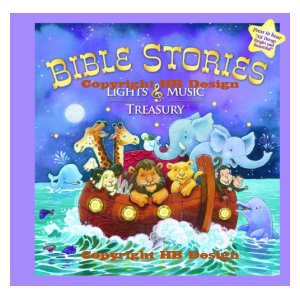Bible Stories Lights and Music Treasury. Interactive Play-a-Sound Storybook