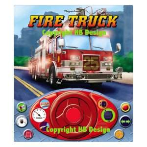 Fire Truck. Steering Wheel Sound Book