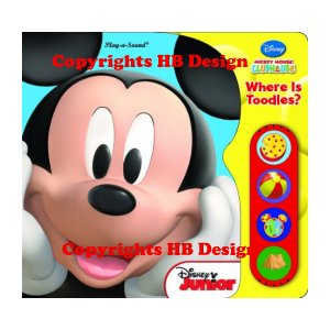 Playhouse Disney - Mickey Mouse Clubhouse : Where is Toodles? Tiny Lift-the-Flap Interactive Play-a-Sound Storybook