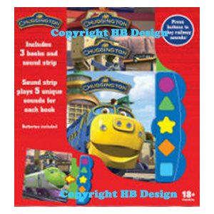 Chuggington. 3  Books Play a Sound Set