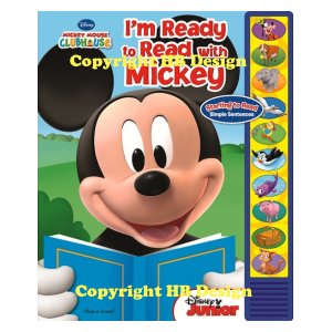 Disney Junior - Mickey Mouse Clubhouse : I'm Ready to Read with Mickey. Starting to Read Interactive Play-a-Sound Storybook