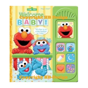 PBS Kids - Sesame Street : Welcome, Baby! Interactive Sound Book 