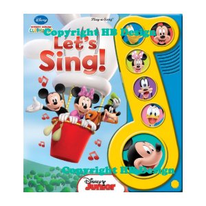 Clubhouse Disney - Mickey Mouse Clubhouse: Let's Sing. Little Music Note Interactive Play-a-Song Book