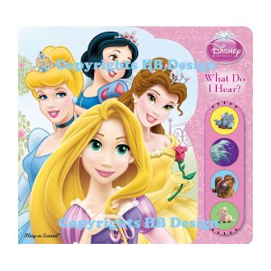 Disney Channel - Disney Princess : What Do I Hear? Tiny Lift-the-Flap Interactive Play-a-Sound Storybook