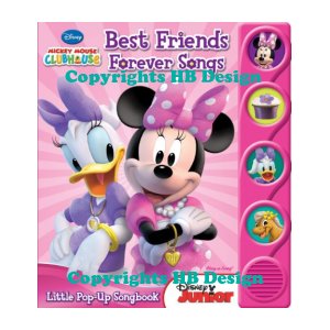Playhouse Disney - Mickey Mouse Clubhouse: Best Friends Forever Songs. Pop-Up Little play-a-Song Book