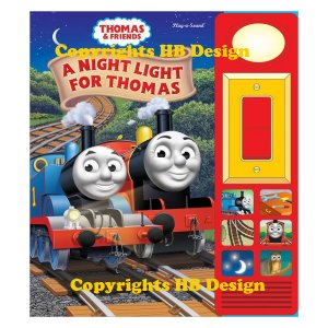 PBS Kids - Thomas and Friends : A Night Light for Thomas. Nightlight Turn-on Play-a-Sound Book