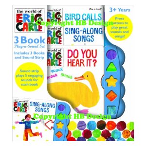 The World of Eric Carle: Do You Hear It? 3-Book Play-a-Sound Set