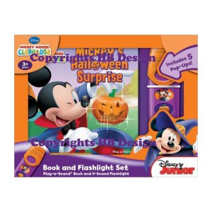 Disney Junior - Mickey Mouse Clubhouse: Mickey's Halloween Surprise. Interactive Little Pop-Up Book and Flashlight Set