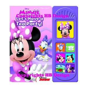 Disney Channel - Disney Minnie : Let's Have a Tea Party. Little Play-a-Sound Book