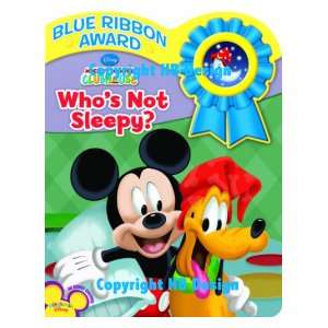 Disney Channel - Mickey Mouse Clubhouse: Who's Not Sleepy? Blue Ribbon Award Play-a-Sound Book