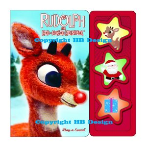 Rudolph the Red-Noised Reindeer. Mini Play-a-Sound 3 Little Stars Storybook